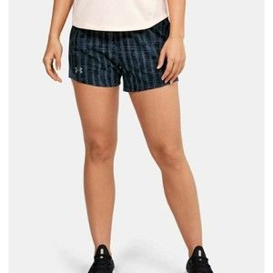 Under Armour Size M Women's UA Mileage 2.0 Printed Shorts w/ Built In‎ Briefs